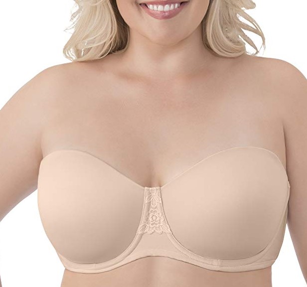 vanity fair women's beauty back strapless full figure underwire bra