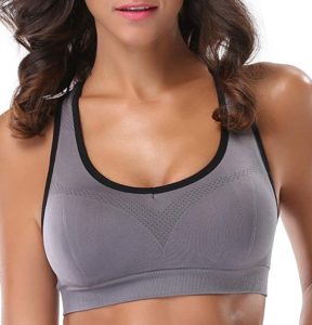mirity women raceback sports bras high impact workout gym activewear bra