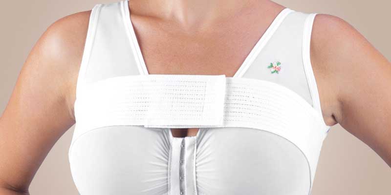 When can I sleep without a bra after breast augmentation?