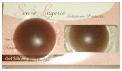 brown gel silicone nipple covers