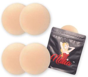 nalia 2 pairs ultra thin silicone reusable nippleles nipplecover adhesive pasties for women
