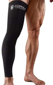 copper compression full leg sleeve
