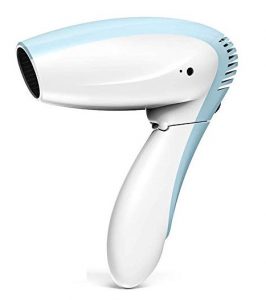 manli Cordless Hair Dryer, Portable Compact Wireless Hair Dryer with Folding Handle