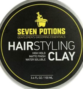 seven potions hairstyling clay