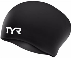 TYR Sport Long Hair Silicone Swim Cap