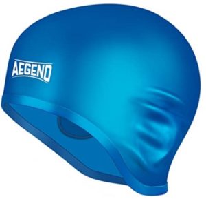 aegend Solid Silicone Swim Cap