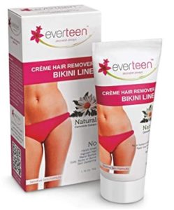 Everteen Hair Remover Creme 50g for Bikini Line & Underarms
