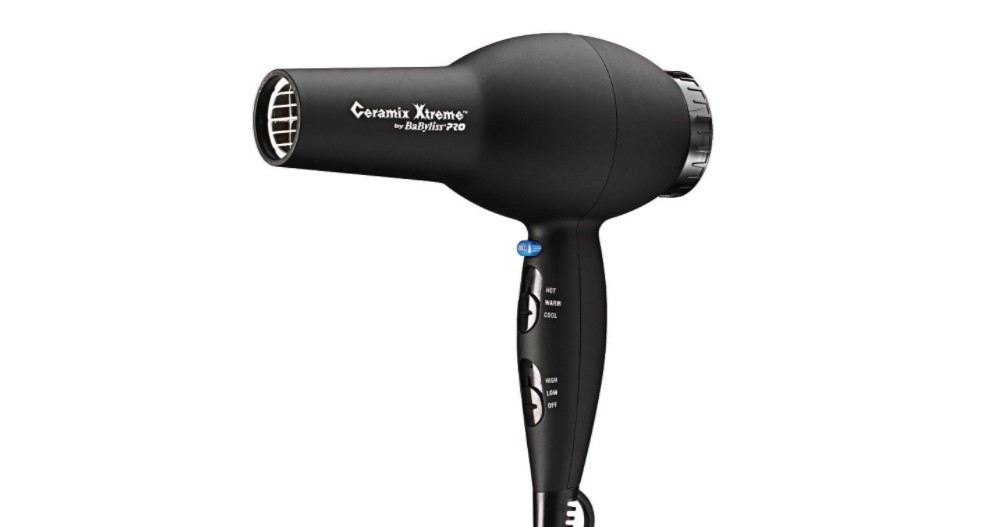 babyliss retro hair dryer blue